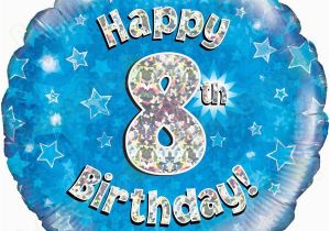 Happy 5th Birthday Banners Happy 8th Birthday Boy 39 S Helium Balloon Perfect Party