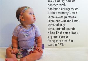 Happy 6 Months Birthday Baby Quotes Baby Girl Admiring Life