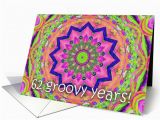 Happy 62nd Birthday Cards Multi Kaleidoscope Happy 62nd Birthday Card 171683