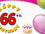 Happy 66th Birthday Quotes Wishes 66 Years with Wishes Happy Birthday Picture