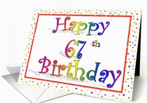 Happy 67th Birthday Cards Happy 67th Birthday Cedarcreekwoody Restorepontoon Com