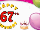 Happy 67th Birthday Cards Picture Wishes 67 Years with Wishes Happy Birthday Picture