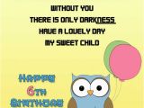 Happy 6th Birthday son Quotes Happy 6th Birthday Wishes and Messages Occasions Messages