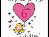 Happy 6th Birthday to My Daughter Quotes Happy Happy Happy 6th Birthday Juicy Lucy Designs