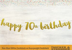 Happy 70th Birthday Banner Images Happy 70th Birthday Banner Script Font 70th Birthday Party