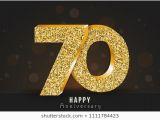 Happy 70th Birthday Banner Template 70th Birthday Images Stock Photos Vectors Shutterstock