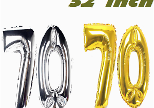 Happy 70th Birthday Banner Template Age 70 Happy 70th Birthday Ssilver 32 Quot Party Range