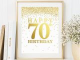 Happy 70th Birthday Dad Banner Happy 70th Birthday Set Of 2 Printables 70th Birthday