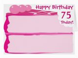 Happy 75th Birthday Cards Happy 75th Birthday Greeting Cards Zazzle