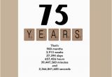 Happy 75th Birthday Quotes 75th Birthday Card Milestone Birthday Card the by