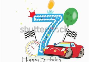 Happy 7th Birthday Banner Clipart Seventh Birthday Stock Images Royalty Free Images