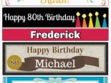 Happy 80th Birthday Banners 80th Birthday Ideas Best Party Ideas Gifts and Invitations