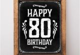 Happy 80th Birthday Decorations 80th Birthday Party Decorations Happy 80th Birthday Sign