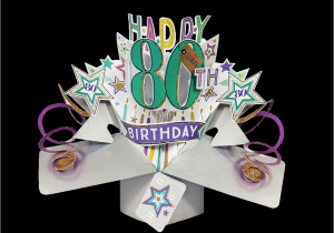 Happy 80th Birthday Decorations Happy 80th Birthday Pop Up Greeting Card Cards