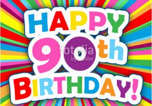 Happy 90th Birthday Decorations Quot Quot Happy 90th Birthday Quot Card Party Invitation Card Message