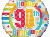 Happy 90th Birthday Decorations Radiant Happy 90th Birthday Balloon Easy Florist Supplies