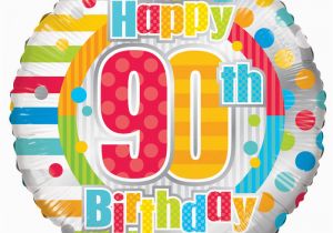 Happy 90th Birthday Decorations Radiant Happy 90th Birthday Balloon Easy Florist Supplies