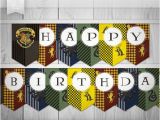 Happy 9th Birthday Banners Harry Potter Inspired Printables Quot Happy Birthday