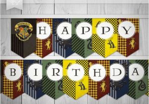 Happy 9th Birthday Banners Harry Potter Inspired Printables Quot Happy Birthday