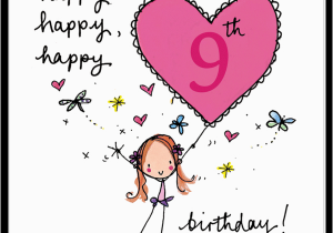 Happy 9th Birthday son Quotes Happy Happy Happy 9th Birthday Juicy Lucy Designs