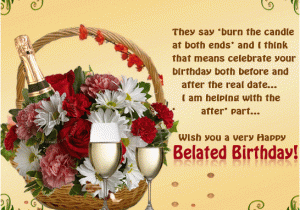Happy Belated Birthday Quotes for Friends Best Happy Birthday Card Wishes Friend Friends Sayings
