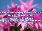 Happy Belated Birthday Quotes for Friends Late Birthday Wishes