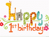 Happy Birthday 1 Year Old Quotes top 250 1st Birthday Wishes Messages Happy Birthday