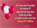 Happy Birthday 20 Years Old Quotes 20th Birthday Wishes Birthday Messages for 20 Year Olds