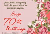 Happy Birthday 70 Years Old Card 70th Birthday Wishes and Messages 365greetings Com