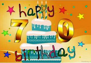 Happy Birthday 70 Years Old Card 85 70th Birthday Wishes