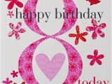 Happy Birthday 8 Year Old Card Claire Giles Biglietto Di Auguri Per Compleanno Per