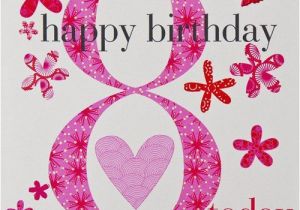 Happy Birthday 8 Year Old Card Claire Giles Biglietto Di Auguri Per Compleanno Per