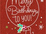 Happy Birthday and Merry Christmas Card Christmas Birthday Card Christmas Cards Ideas