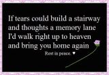 Happy Birthday and Rest In Peace Quotes Rest In Peace Grandma Quotes Quotesgram