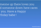 Happy Birthday Babe Quotes Happy Birthday Babe Quotes Quotesgram