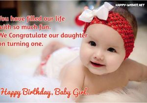 Happy Birthday Baby Girl Cards 40 Happy Birthday Wishes for Baby Girl Happy Wishes
