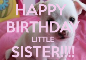 Happy Birthday Baby Sister Quotes Happy Birthday Little Sister Quotes Quotesgram