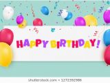 Happy Birthday Balloon Banner asda Happy Birthday Poster Images Stock Photos Vectors
