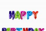 Happy Birthday Balloon Banner Card Factory Happy Birthday Multicoloured Balloon Banner Kit Card Factory