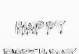 Happy Birthday Balloon Banner Card Factory Happy Birthday Silver Balloon Banner Kit Card Factory