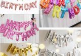 Happy Birthday Balloon Banner Card Factory Large Happy Birthday Self Inflating Balloon Banner Bunting