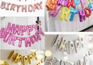 Happy Birthday Balloon Banner Card Factory Large Happy Birthday Self Inflating Balloon Banner Bunting