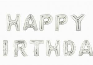 Happy Birthday Balloon Banner Silver 27 Best 25th Birthday Quarter Century Party Images On