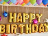 Happy Birthday Balloon Banner Silver asda Self Inflating Happy Birthday Banner Foil Balloon Bunting