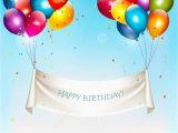 Happy Birthday Balloon Banner Tesco Holiday Birthday Banner with Colorful Balloons Stock