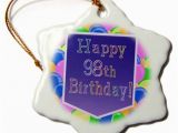 Happy Birthday Balloon Banner Walmart 3drose Balloons with Purple Banner Happy 98th Birthday