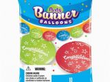 Happy Birthday Balloon Banner Walmart Pioneer Balloon Pbn11191bn Congrats Party Banner Balloons