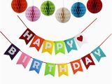 Happy Birthday Banner 4k Happy Birthday Decorations Amazon Com