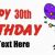 Happy Birthday Banner 50s Free 30 Birthday Cliparts Download Free Clip Art Free