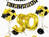 Happy Birthday Banner 50s Zljq 48pcs 50 Years Old Birthday Party Decoration Balloon